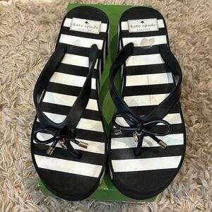 Kate Spade “Rhett” Platform Flip Flops size 9 worn only a couple of times